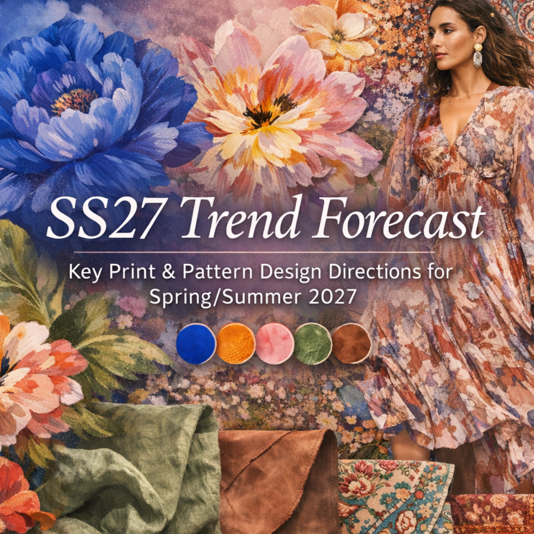SS27 Trend Forecast Key Print Pattern Design Directions For Spring 